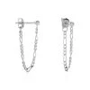 Boucles D'oreilles Pendantes Argent Leent -Garmin Soldes FAOFBW013G master