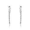 Boucles D'oreilles Pendantes Argent Blanc Renae -Garmin Soldes FAOFBW015B master