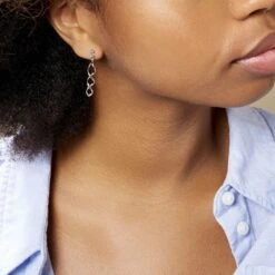 Boucles D'oreilles Pendantes Jolanda Argent Blanc 9 Boucles D'oreilles Pendantes Jolanda Argent Blanc -Garmin Soldes FAOFBW0751 model0