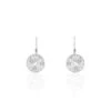 Boucles D'oreilles Pendantes Jardin D'ete Argent Blanc -Garmin Soldes FAOFBW0930 master