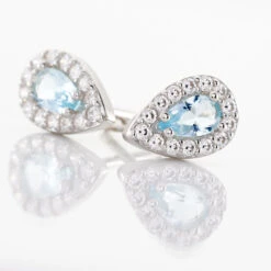 Boucles D'oreilles Puces Tania Argent Pierre De Synthese Et Oxyde 8 Boucles D'oreilles Puces Tania Argent Pierre De Synthese Et Oxyde -Garmin Soldes FAOFBXB182 view2