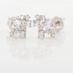 Boucles D'oreilles Pendantes Amissa Argent Blanc Oxyde De Zirconium -Garmin Soldes FAOFBZW0EP view2