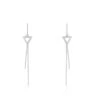 Boucles D'oreilles Pendantes Loria Argent Blanc Oxyde De Zirconium -Garmin Soldes FAOFBZW0MA master