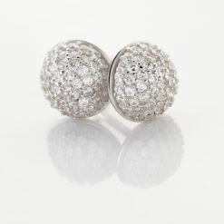 Boucles D'oreilles Puces Perta Argent Blanc Oxyde De Zirconium 8 Boucles D'oreilles Puces Perta Argent Blanc Oxyde De Zirconium -Garmin Soldes FAOFBZW0OO view2