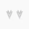 Boucles D'oreilles Puces Guenolee Argent Blanc Oxyde De Zirconium 2 Boucles D'oreilles Puces Guenolee Argent Blanc Oxyde De Zirconium -Garmin Soldes FAOFBZW12N master