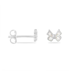 Boucles D'oreilles Puces Carlito Argent Oxyde -Garmin Soldes FAOFBZW1Q0 view1