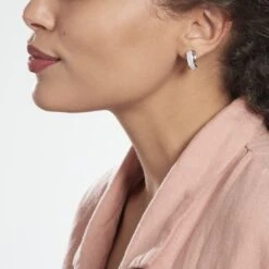 Créoles Amazigh Argent Oxyde -Garmin Soldes FAOFBZW1R9 model0