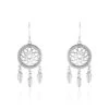 Boucles D'oreilles Pendantes Nemetona Argent Blanc Oxyde -Garmin Soldes FAOFBZW1SJ master