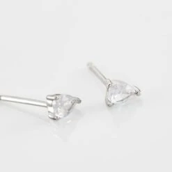 Boucles D'oreilles Puces Anaru Argent Blanc Oxyde De Zirconium 8 Boucles D'oreilles Puces Anaru Argent Blanc Oxyde De Zirconium -Garmin Soldes FAOFBZW1VX view2