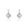 Boucles D'oreilles Pendantes Edyta Argent Blanc Oxyde De Zirconium -Garmin Soldes FAOFBZW1ZX master