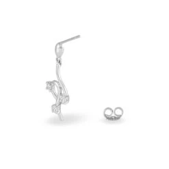 Boucles D'oreilles Pendantes Anna-isabelle Argent Oxyde De Zirconium -Garmin Soldes FAOFBZW211 view2