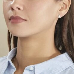 Boucles D'oreilles Pendantes Idylla Argent Blanc Oxyde De Zirconium 9 Boucles D'oreilles Pendantes Idylla Argent Blanc Oxyde De Zirconium -Garmin Soldes FAOFBZW592 model0