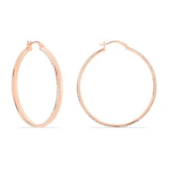 Créoles Argent Rose Ava -Garmin Soldes FAOFRW0092 view1