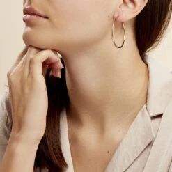 Creoles Argent Rose Olympia -Garmin Soldes FAOFRW0093 model1