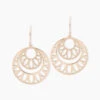 Boucles D'oreilles Pendantes Slorane Argent Rose -Garmin Soldes FAOFRW0120 master