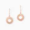 Boucles D'oreilles Pendantes Ombelline Argent Rose -Garmin Soldes FAOFRW0121 master