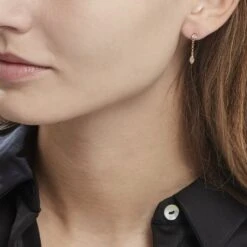 Boucles D'oreilles Dépareillées Argent Rose Braiden Oxyde De Zirconium -Garmin Soldes FAOFRZW466 model1