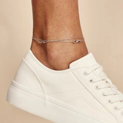 Chaîne De Cheville Noelle Argent Blanc -Garmin Soldes FAZFBW0195 model0