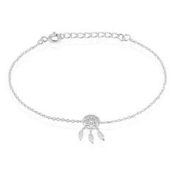 Chaîne De Cheville Ine Argent Blanc