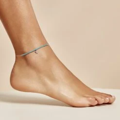 Chaîne De Cheville Argent Blanc Noga Miyuki -Garmin Soldes FAZFBXT002 model0