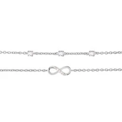 Chaîne De Cheville Aurelio Argent Blanc Oxyde De Zirconium -Garmin Soldes FAZFBZW026 view1