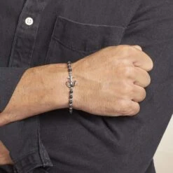 Bracelet Arris Acier Blanc Onyx -Garmin Soldes FIBHBNN002 model1