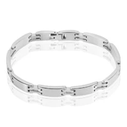 Bracelet Jonathan Acier Blanc