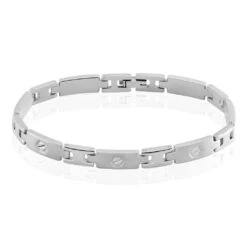Bracelet Joe Acier Blanc