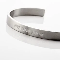 Bracelet Jonc Abellio Acier Blanc -Garmin Soldes FIBHBW007J view2