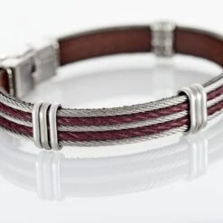 Bracelet Francois Acier Blanc -Garmin Soldes FIBHBW0591 view2