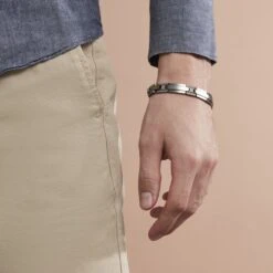 Bracelet Raphaël Acier Gris -Garmin Soldes FIBHXW0176 model1