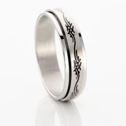 Bague Acier Blanc Lucas -Garmin Soldes FIDFBW0006 view3