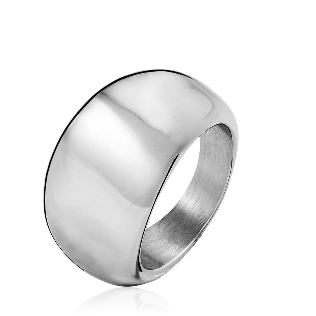 Bague Cleoria Acier Blanc 3 Bague Cleoria Acier Blanc