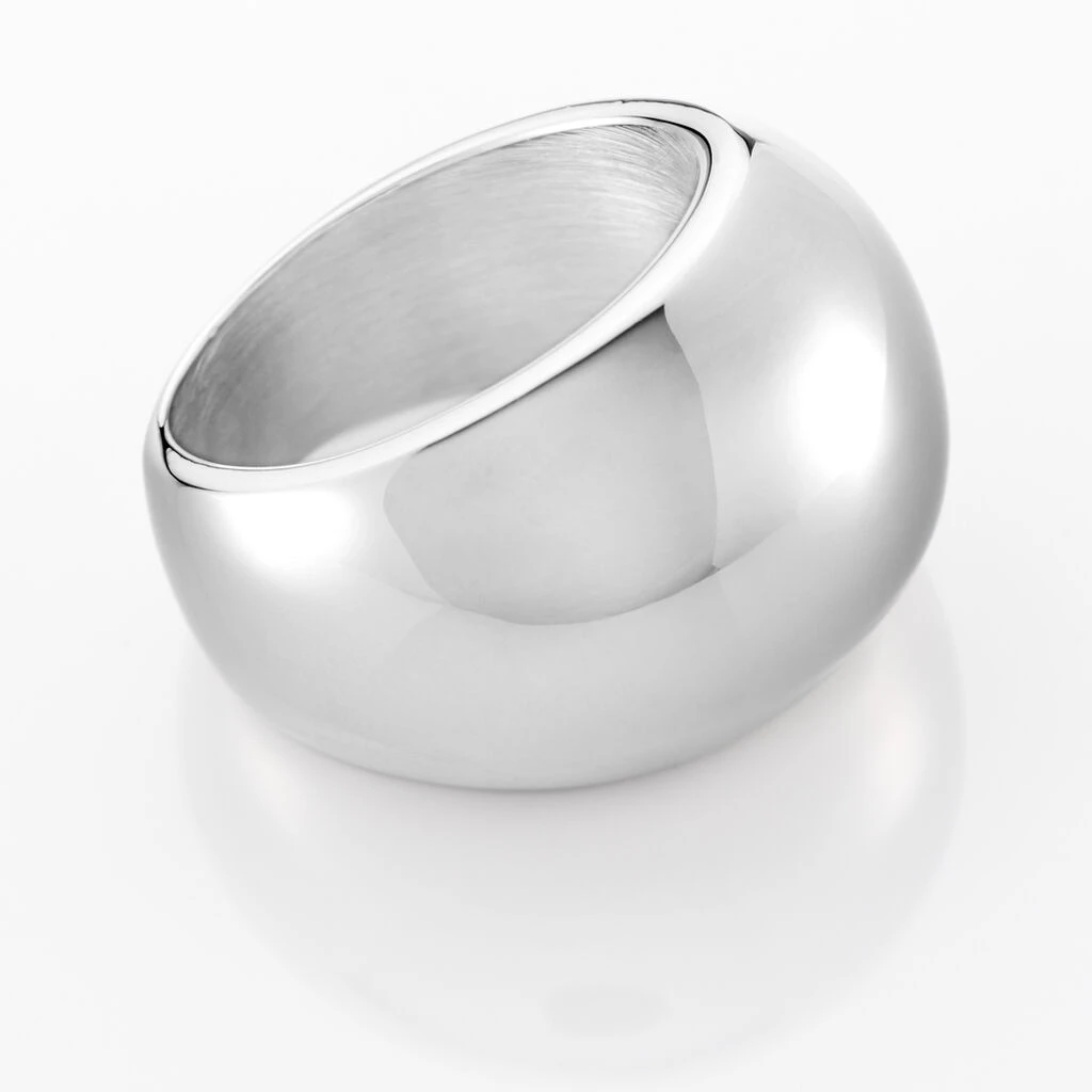 Bague Cleoria Acier Blanc 5 Bague Cleoria Acier Blanc – Image 3