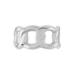 Bague Aissata Acier Blanc 10 Bague Aissata Acier Blanc -Garmin Soldes FIDFBW0348 view1