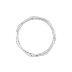 Bague Aissata Acier Blanc 11 Bague Aissata Acier Blanc -Garmin Soldes FIDFBW0348 view2