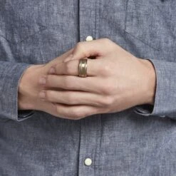 Bague Andro Acier Bicolore -Garmin Soldes FIDH2W0335 model1