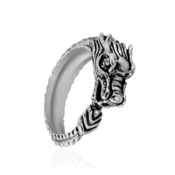Bague Lacme Acier Blanc