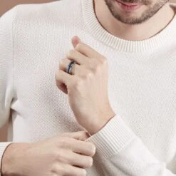 Bague Ioann Acier Bicolore -Garmin Soldes FIDHXW0334 model1