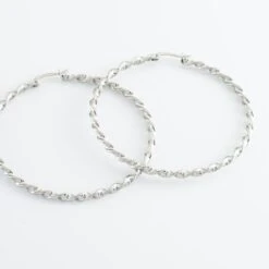 Creoles Acier Blanc Antonello -Garmin Soldes FIOFBW0327 view2