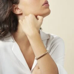 Bracelet Avelyne Plaqué Or Jaune -Garmin Soldes FQBFJW0314 model0