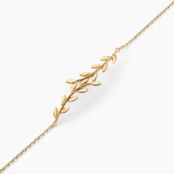 Bracelet Folia Plaqué Or Jaune 7 Bracelet Folia Plaqué Or Jaune -Garmin Soldes FQBFJW0484 view1