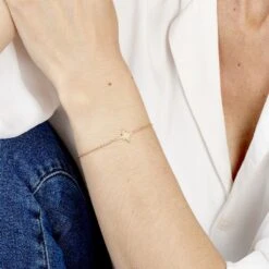 Bracelet Alisee Plaqué Or Jaune -Garmin Soldes FQBFJW0590 model1