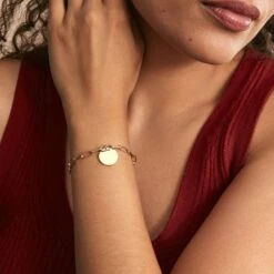 Bracelet Neala Plaqué Or Jaune -Garmin Soldes FQBFJW0613 model0