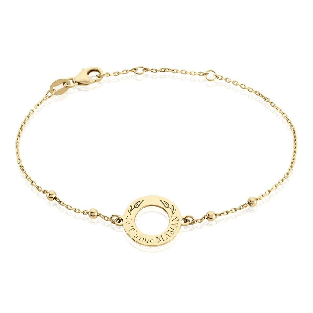 Bracelet Savas Plaqué Or Jaune 3 Bracelet Savas Plaqué Or Jaune