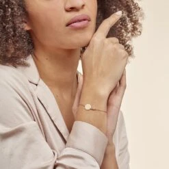 Bracelet Giusto Plaque Or Oxyde De Zirconium -Garmin Soldes FQBFJZS005 model0