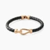Bracelet Plaqué Or Steve Cuir -Garmin Soldes FQBHJW0151 master