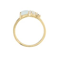 Bague Ilhan Plaqué Or Agate Oxyde 9 Bague Ilhan Plaqué Or Agate Oxyde -Garmin Soldes FQDFJFB002 view2