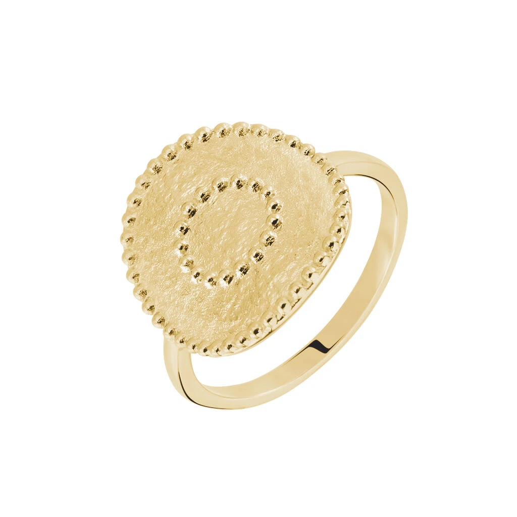 Bague Laria Plaque Or Jaune 3 Bague Laria Plaque Or Jaune