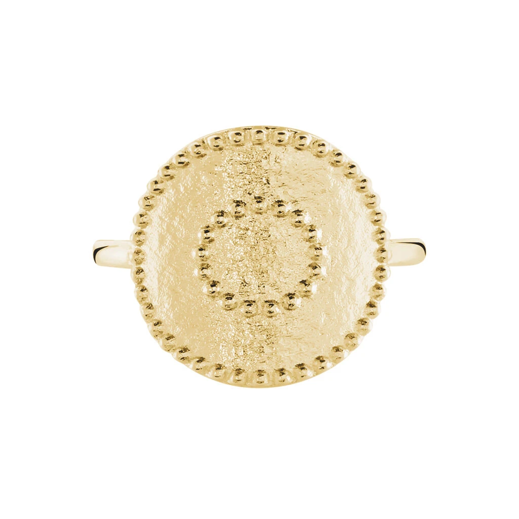 Bague Laria Plaque Or Jaune 4 Bague Laria Plaque Or Jaune – Image 2
